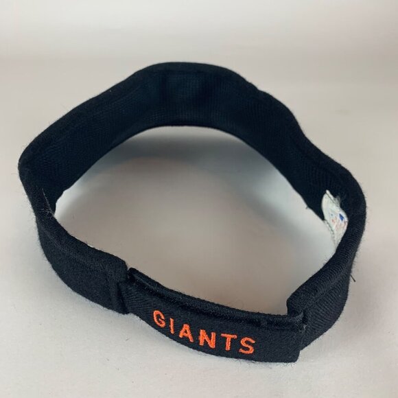 San Francisco Giants MLB Vintage Black Nike 100% Wool Adjustable Visor READ - Picture 4 of 7